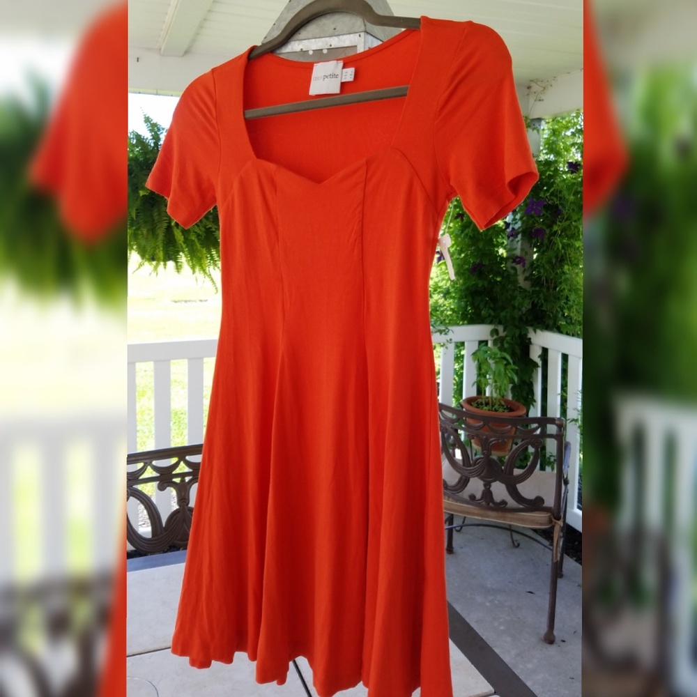 Asos Skater Short Sleeve Dress EUC